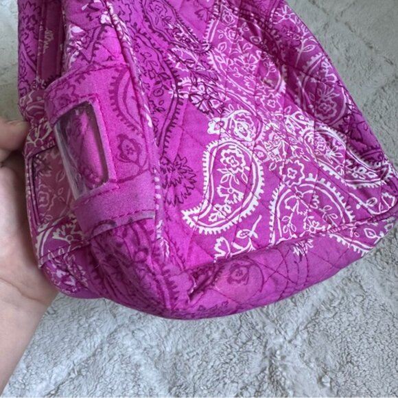 Vera Bradley | Hot Pink Paisley Insulated Lunch Box - Picture 7 of 10